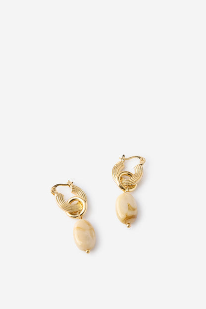 Charm Hoop Earring