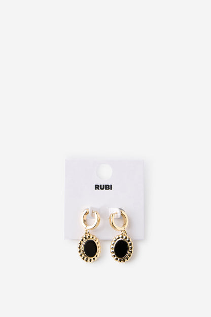 Charm Hoop Earring