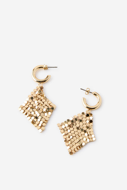 Charm Hoop Earring
