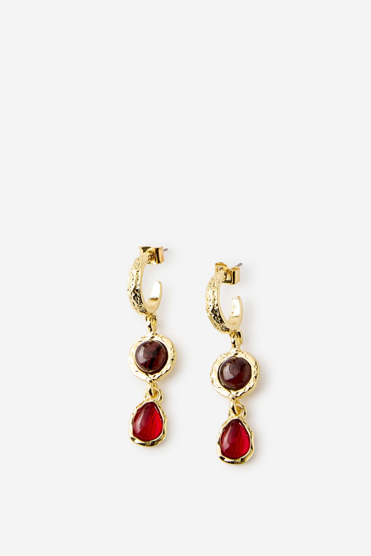Charm Hoop Earring