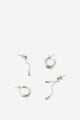 Waterproof 2Pk Mid Earring