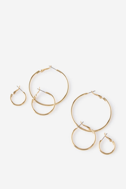 3Pk Mid Earring