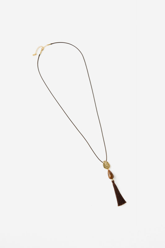 Long Tassel Necklace