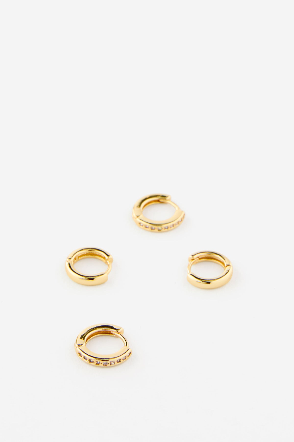 Premium Plated 2Pk Small Earring