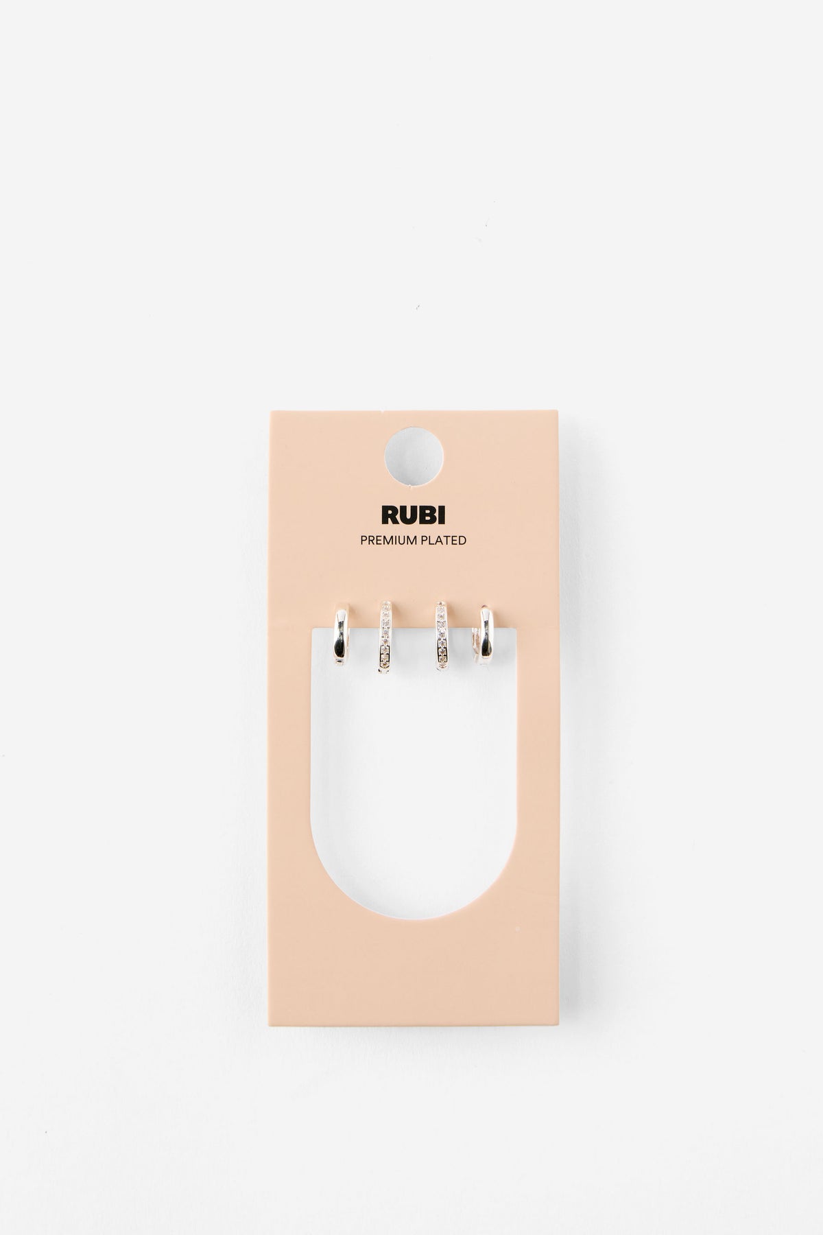 Premium Plated 2Pk Small Earring