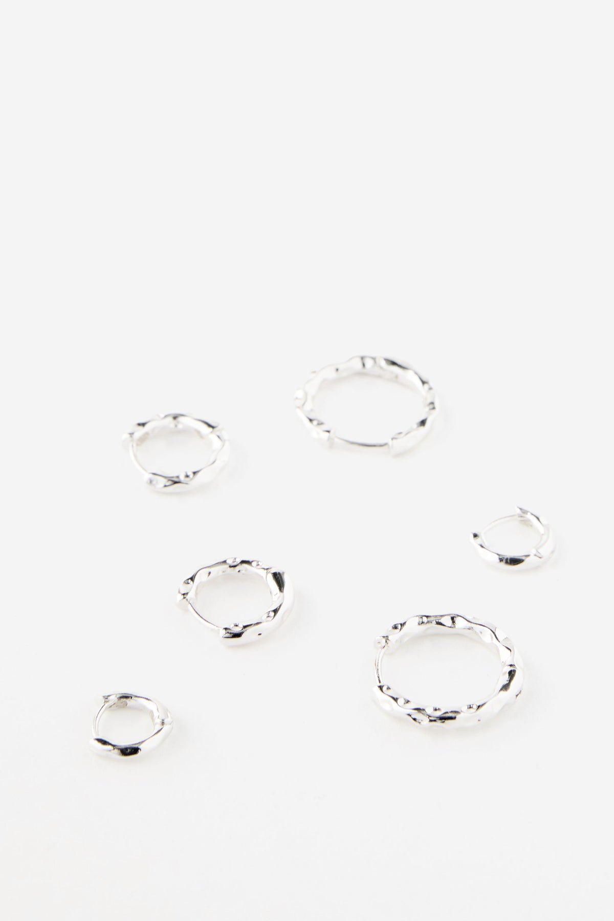 Premium Plated 3Pk Mid Earring