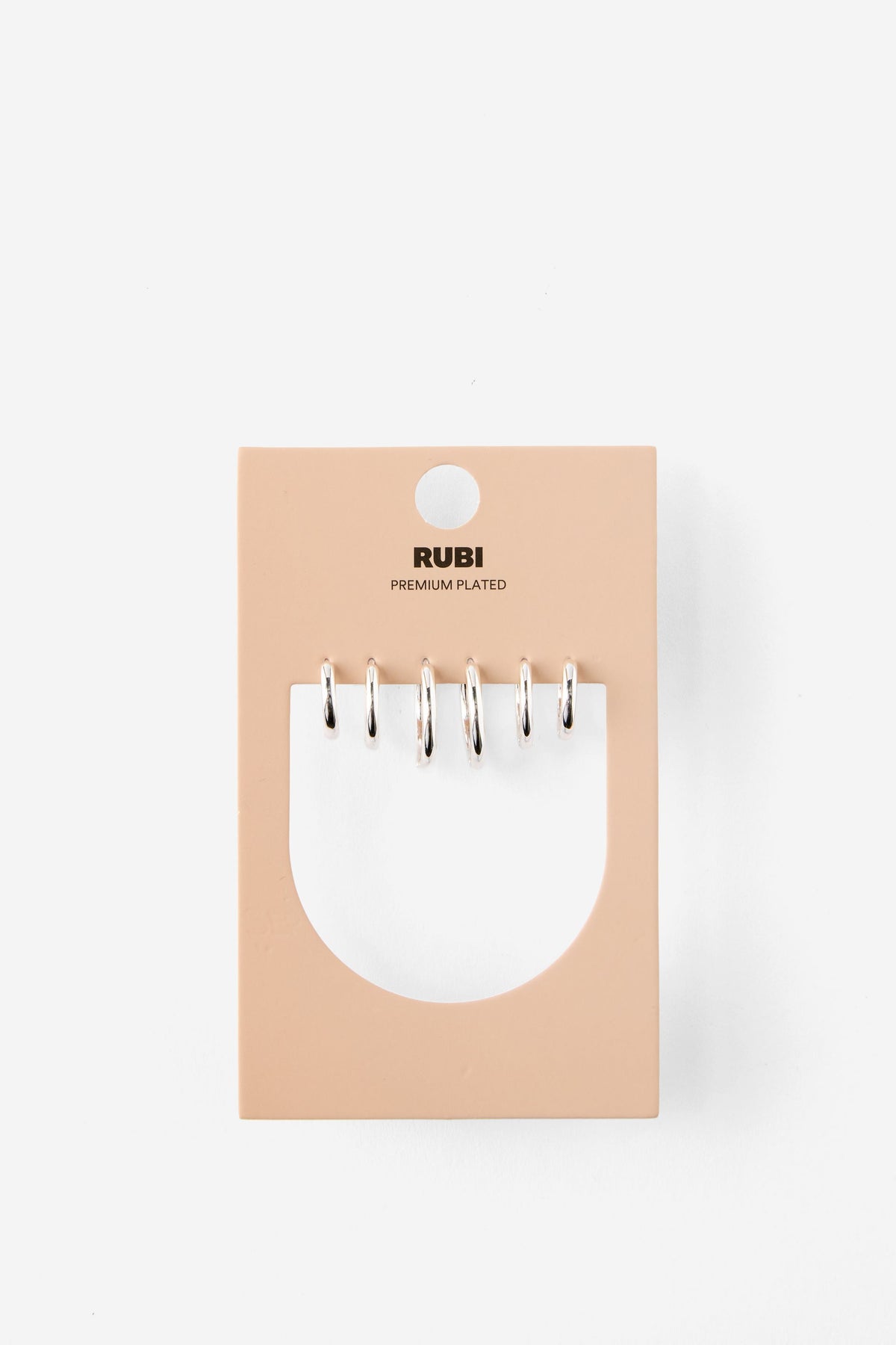 Premium Plated 3Pk Mid Earring