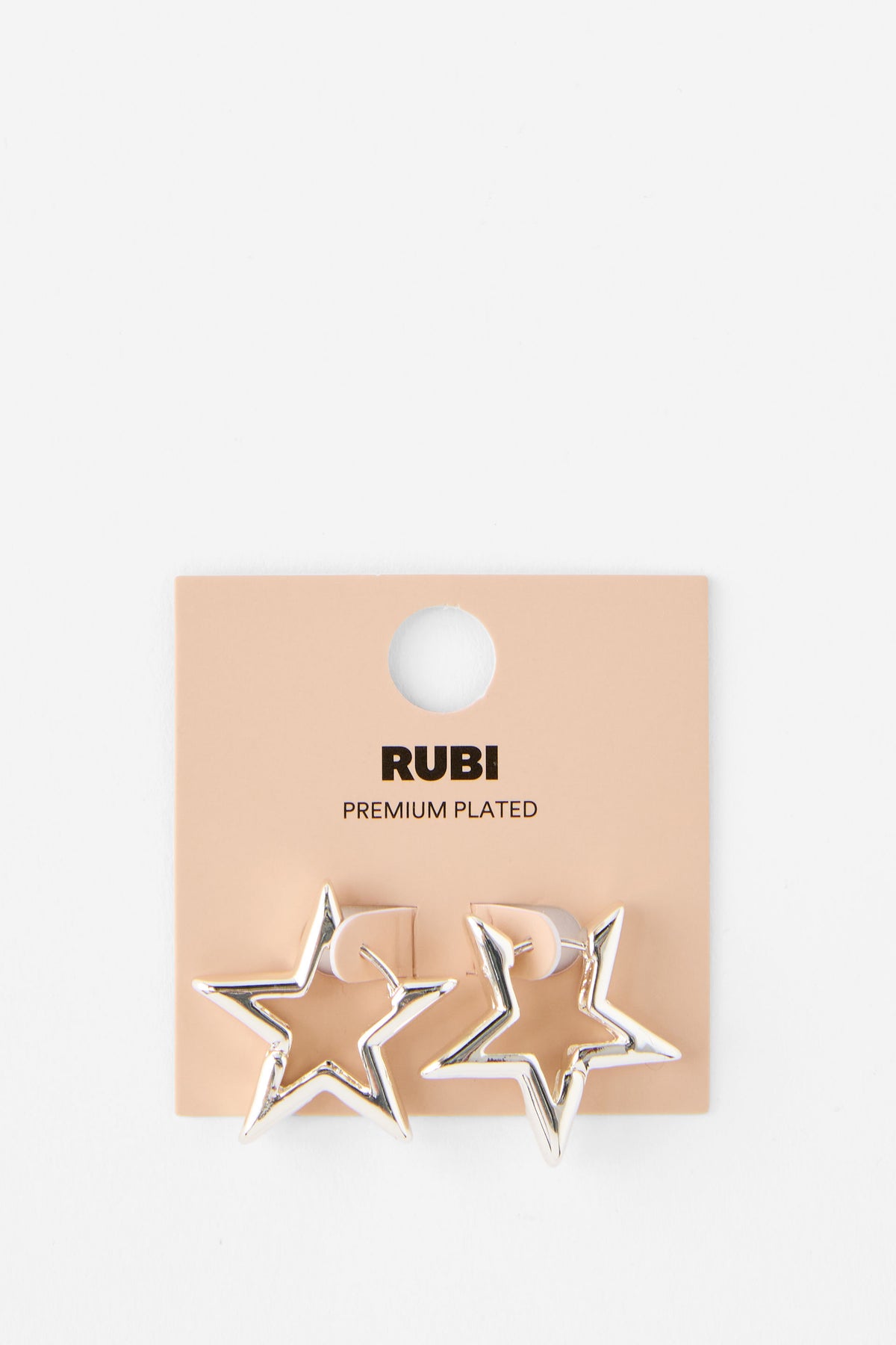 Premium Plated Mid Charm Earring