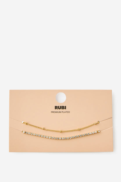 Premium Plated Multipack Bracelet