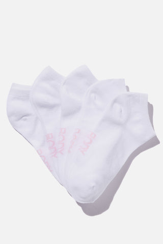 Body 5Pk Ankle Cut Sock