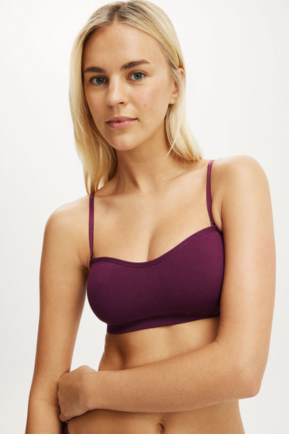 Seamless Sweetheart Padded Bandeau