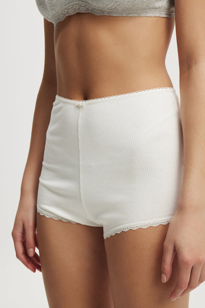 Rib Lace Short