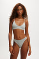 Seamless Triangle Padded Bralette