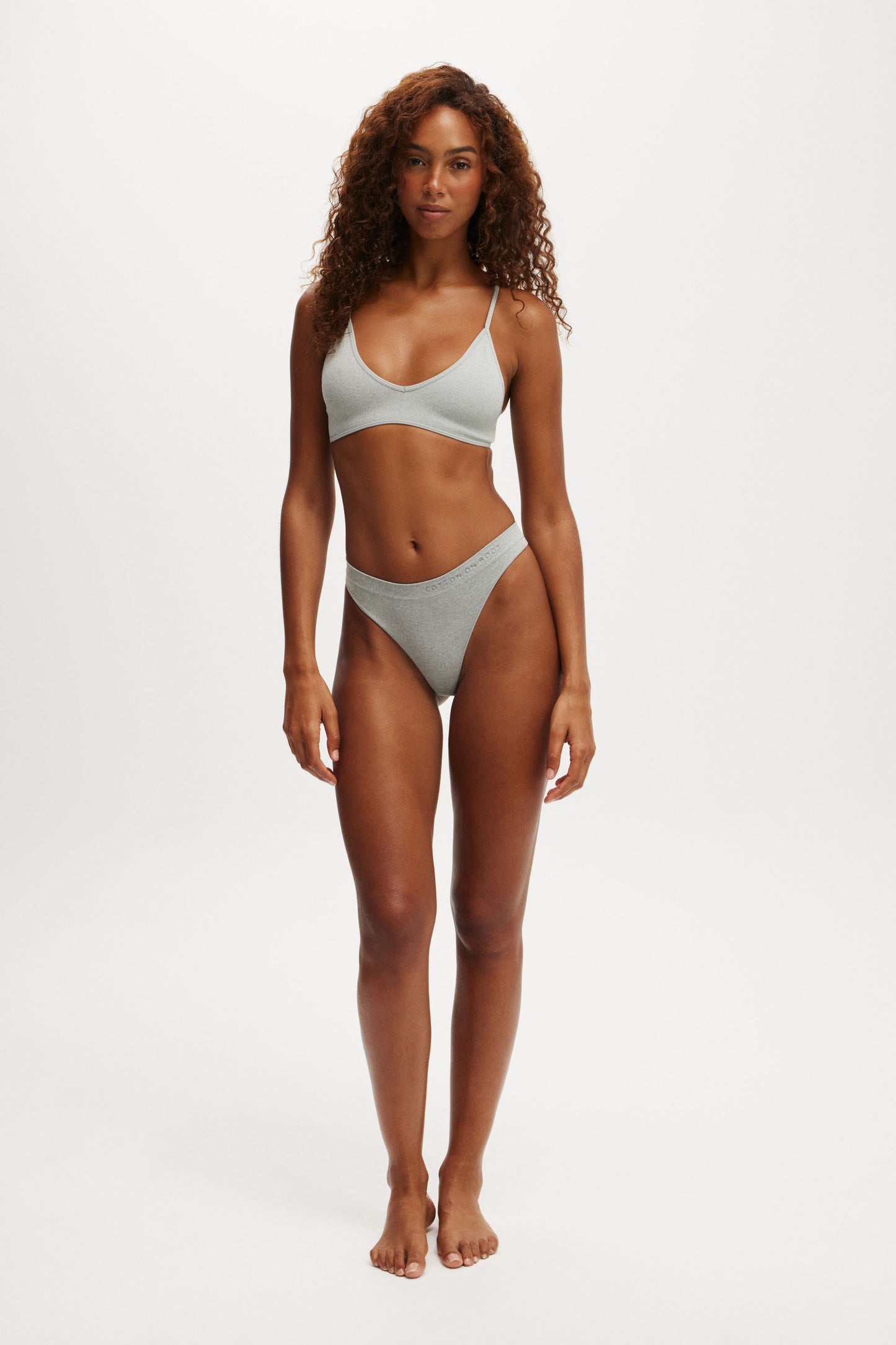 Seamless Triangle Padded Bralette