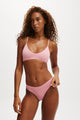 Seamless Triangle Padded Bralette