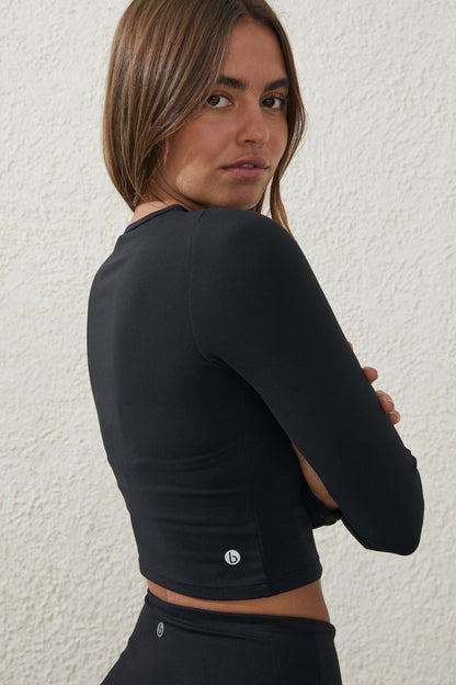 Ultra Soft Fitted Long Sleeve Top