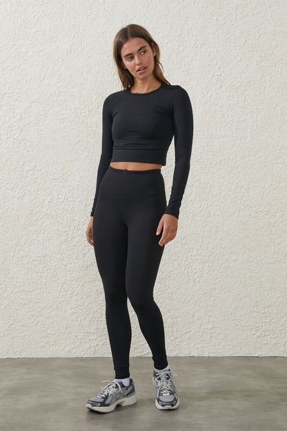 Ultra Soft Fitted Long Sleeve Top