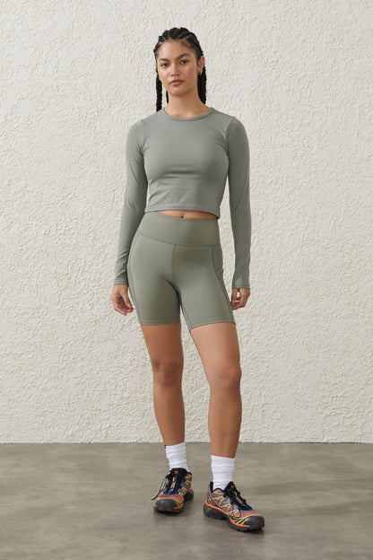 Ultra Soft Fitted Long Sleeve Top