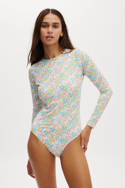 Long Sleeve One Piece Full