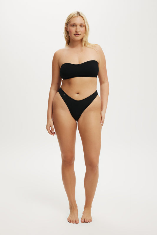 Organic Cotton Rib Cheeky Brief
