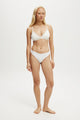 Organic Cotton Rib G String Brief