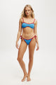 Fixed Tie Side Cheeky Bikini Bottom