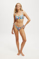 Fixed Tie Side Cheeky Bikini Bottom