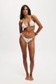 Fixed Tie Side Cheeky Bikini Bottom