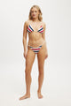 Fixed Tie Side Cheeky Bikini Bottom