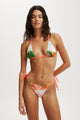 Fixed Tie Side Cheeky Bikini Bottom