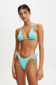 Fixed Tie Side Cheeky Bikini Bottom