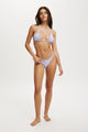 Fixed Tie Side Cheeky Bikini Bottom