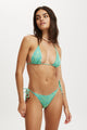 Fixed Tie Side Cheeky Bikini Bottom