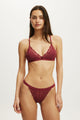 Everyday Lace Triangle Padded Bralette