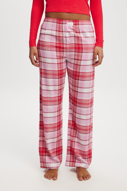 Flannel Boyfriend Boxer Pant