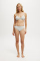 Organic Cotton Lace Cheeky Brief