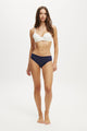Organic Cotton Lace Cheeky Brief