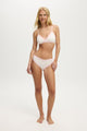 Organic Cotton Lace Cheeky Brief