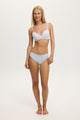 Organic Cotton Lace Bikini Brief