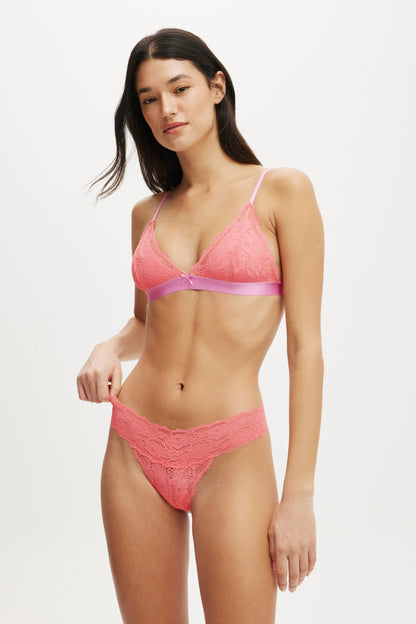 Everyday Lace G String Brief