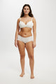 Organic Cotton Lace Boyshort Brief