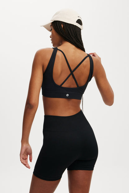 Seamless Rib Bike Short