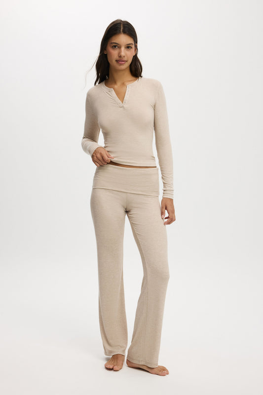 Airy Soft Roll Waist Pant