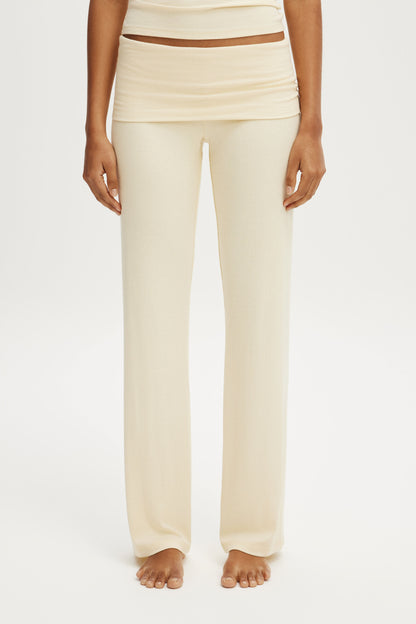 Airy Soft Roll Waist Pant