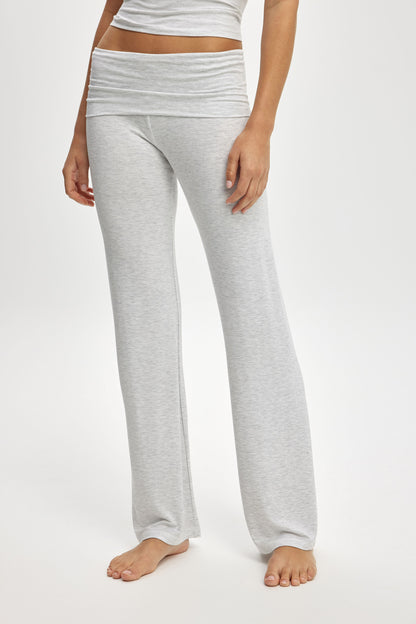 Airy Soft Roll Waist Pant