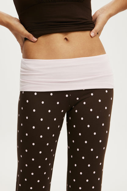 Airy Soft Roll Waist Pant