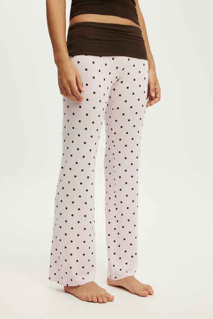 Airy Soft Roll Waist Pant