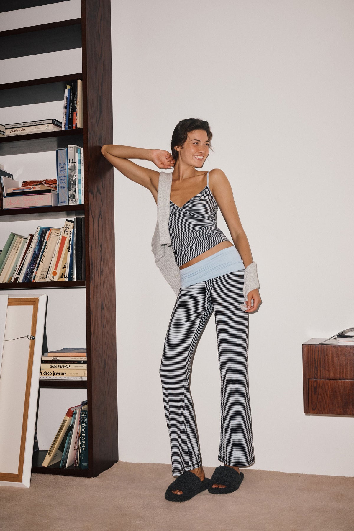 Airy Soft Roll Waist Pant