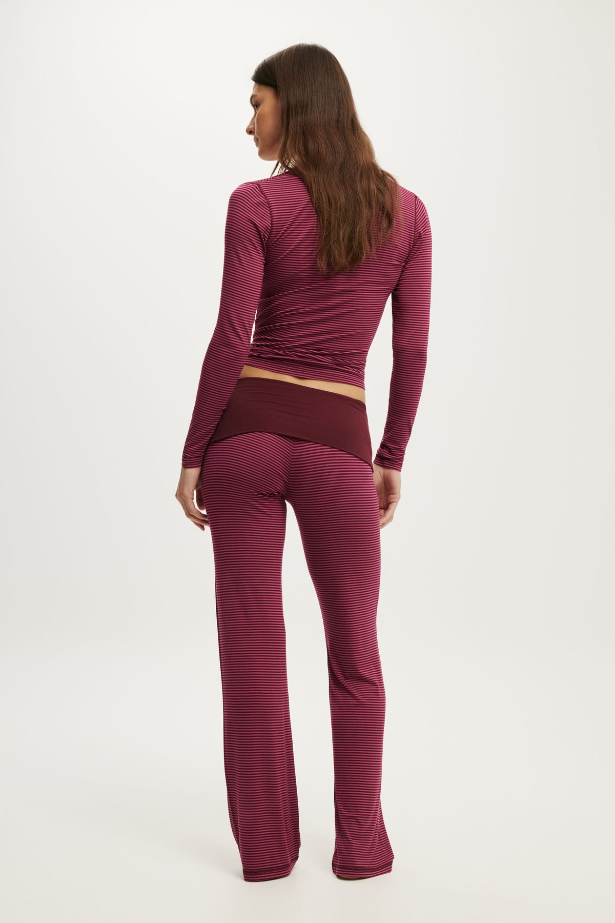 Airy Soft Roll Waist Pant