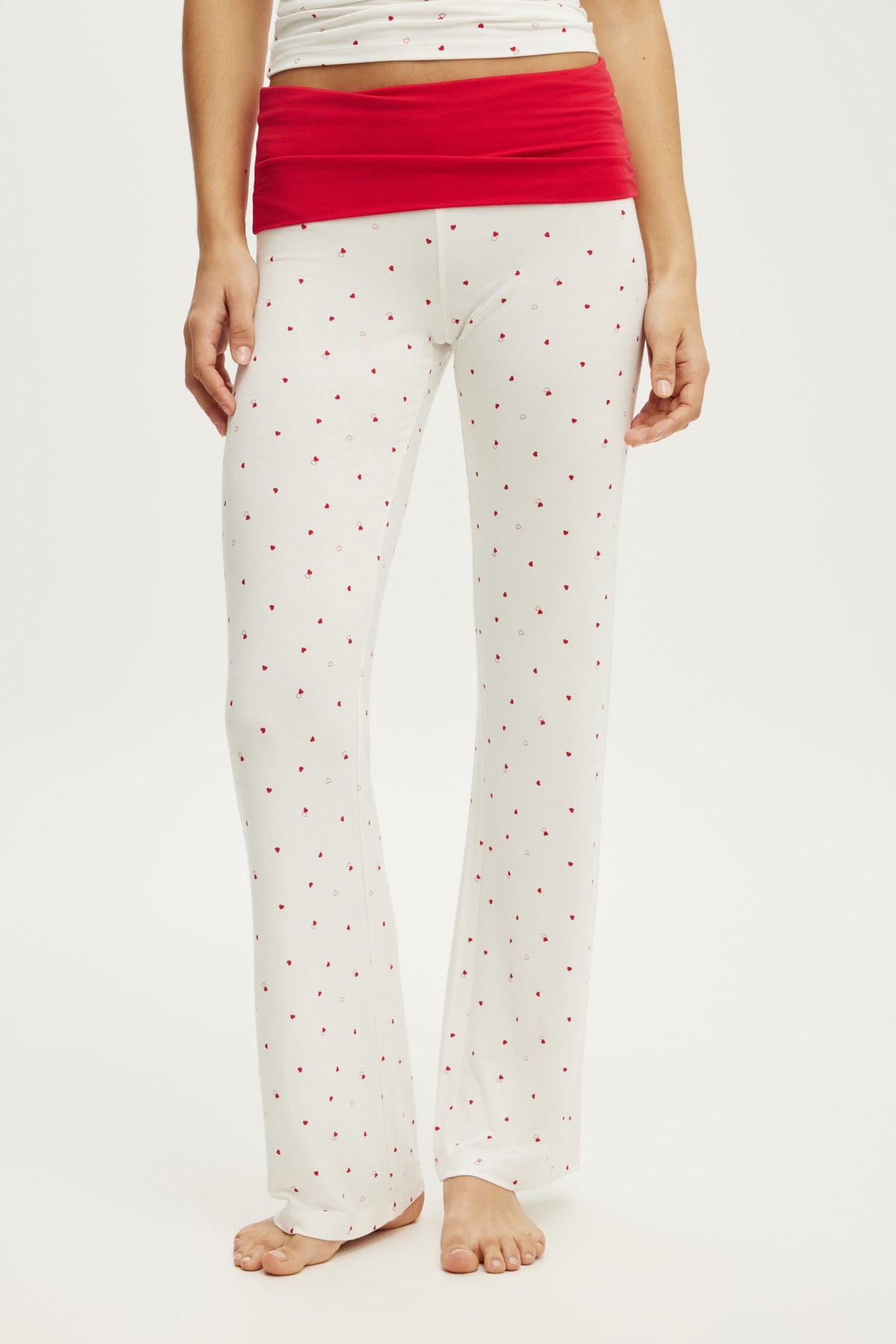Airy Soft Roll Waist Pant